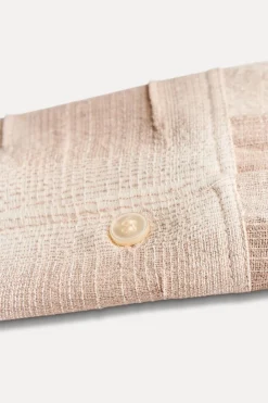 Online CAMISA DRAPEADA CUADROS ZW COLLECTION Mujer Camisas / Blusas