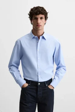 Sale CAMISA EASY CARE RAYAS Hombre Camisas