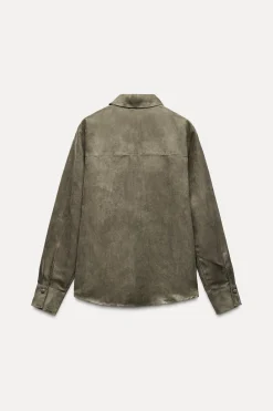 Outlet CAMISA EFECTO ANTE Mujer Camisas / Blusas