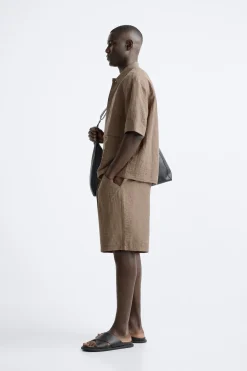 Hot CAMISA EFECTO ARRUGADO Hombre Camisas