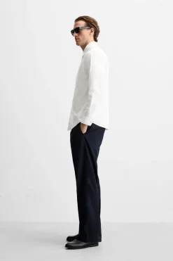 Online CAMISA EFECTO ARRUGADO Hombre Camisas