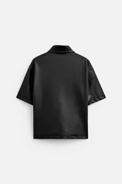 Clearance CAMISA EFECTO ENCERADO Hombre Camisas