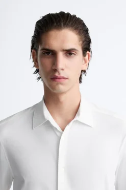 Hot CAMISA ELÁSTICA Hombre Camisas