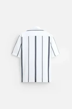 Discount CAMISA ELÁSTICA ESTAMPADO RAYAS Hombre Camisas