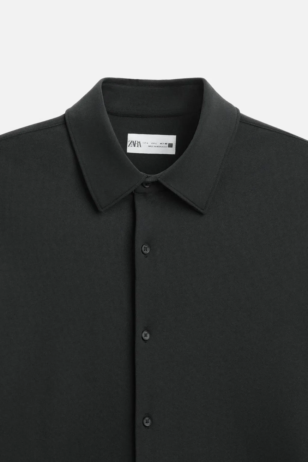 Hot CAMISA ELÁSTICA ESTRUCTURA Hombre Camisas