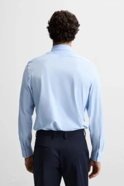 Sale CAMISA ELÁSTICA ESTRUCTURA Hombre Camisas