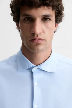 Sale CAMISA ELÁSTICA ESTRUCTURA Hombre Camisas