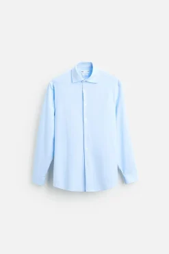 Sale CAMISA ELÁSTICA ESTRUCTURA Hombre Camisas