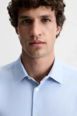 Outlet CAMISA ELÁSTICA ESTRUCTURA Hombre Camisas