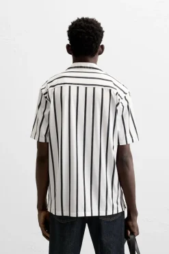 Sale CAMISA ELÁSTICA RAYAS Hombre Camisas