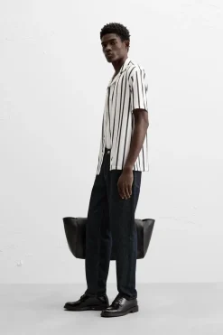 Sale CAMISA ELÁSTICA RAYAS Hombre Camisas