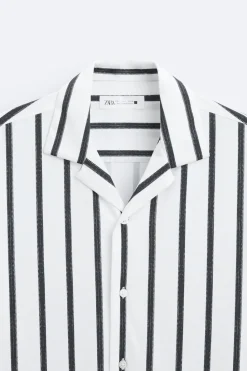 Sale CAMISA ELÁSTICA RAYAS Hombre Camisas