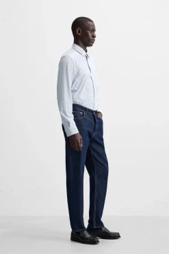 Best CAMISA ELÁSTICA RAYAS Hombre Camisas