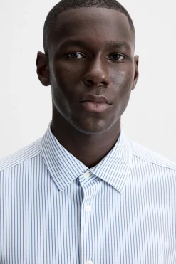 Best CAMISA ELÁSTICA RAYAS Hombre Camisas