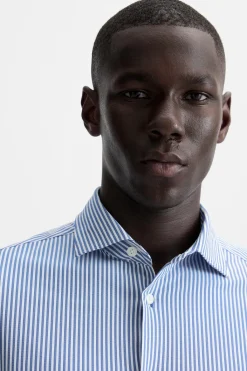 Fashion CAMISA ELÁSTICA RAYAS Hombre Camisas