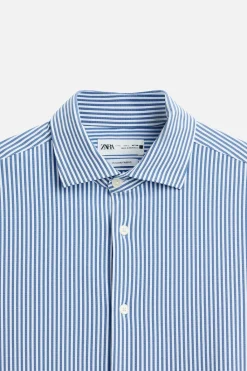 Fashion CAMISA ELÁSTICA RAYAS Hombre Camisas