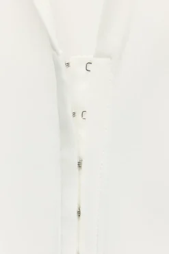 Online CAMISA ENTALLADA CORCHETES OCULTOS Mujer Camisas / Blusas