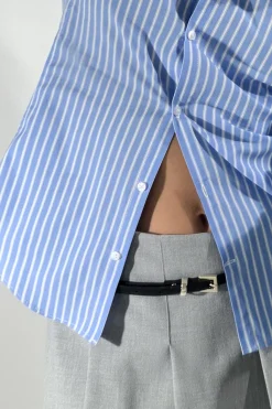 Fashion CAMISA ENTALLADA POPELÍN Mujer Camisas / Blusas