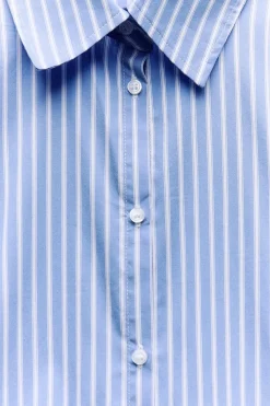 Fashion CAMISA ENTALLADA POPELÍN Mujer Camisas / Blusas