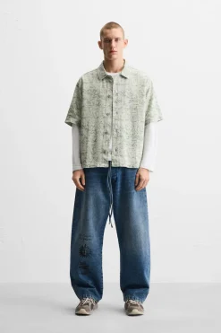 Fashion CAMISA ESTAMPADA Hombre Camisas