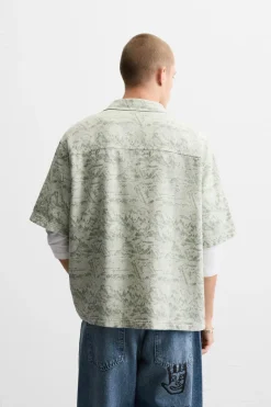 Fashion CAMISA ESTAMPADA Hombre Camisas