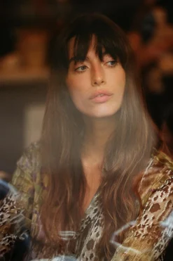 Hot CAMISA ESTAMPADA HILO METALIZADO Mujer Camisas / Blusas