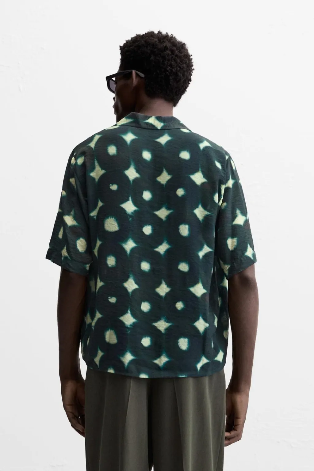 Hot CAMISA ESTAMPADA MEZCLA VISCOSA Hombre Camisas