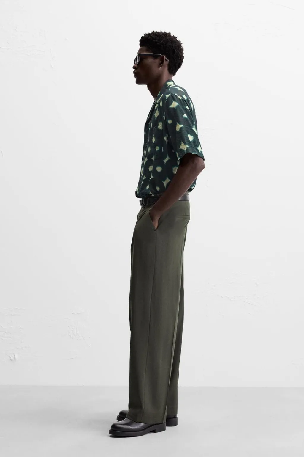 Hot CAMISA ESTAMPADA MEZCLA VISCOSA Hombre Camisas