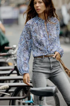 Sale CAMISA ESTAMPADA PAISLEY Mujer Camisas / Blusas