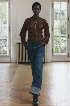 Outlet CAMISA ESTAMPADA VOLANTE ZW COLLECTION Mujer Camisas / Blusas