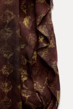 Outlet CAMISA ESTAMPADA VOLANTE ZW COLLECTION Mujer Camisas / Blusas