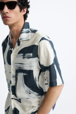 Fashion CAMISA ESTAMPADO ABSTRACTO Hombre Camisas