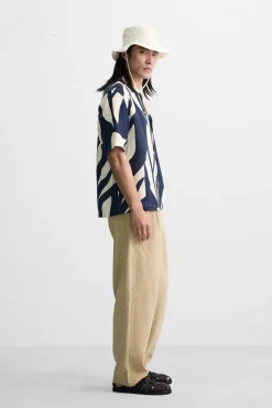 Fashion CAMISA ESTAMPADO ABSTRACTO Hombre Camisas