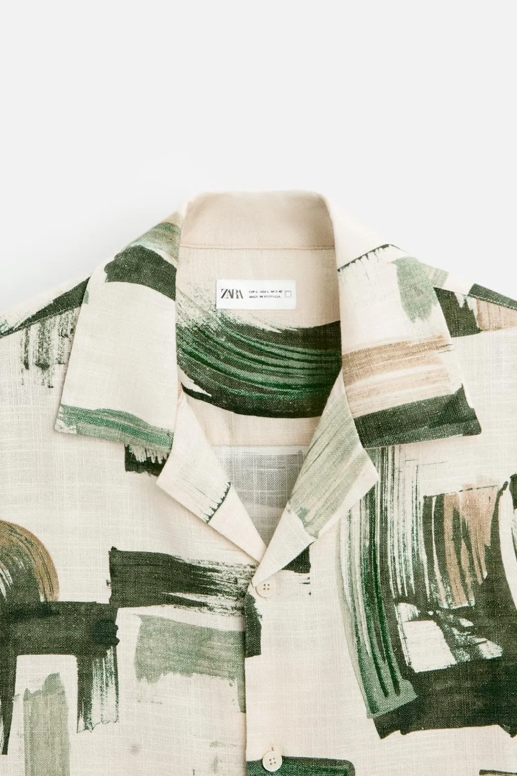 Outlet CAMISA ESTAMPADO ABSTRACTO Hombre Camisas