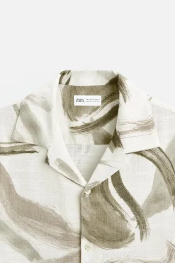 Fashion CAMISA ESTAMPADO ABSTRACTO Hombre Camisas