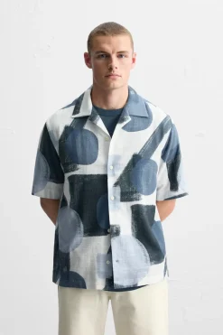 Discount CAMISA ESTAMPADO ABSTRACTO Hombre Camisas