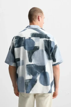 Discount CAMISA ESTAMPADO ABSTRACTO Hombre Camisas