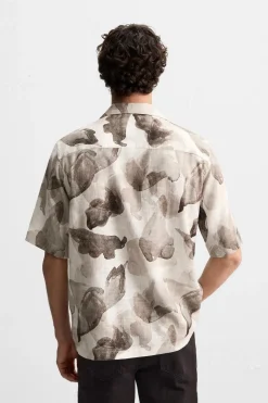 Fashion CAMISA ESTAMPADO ABSTRACTO Hombre Camisas