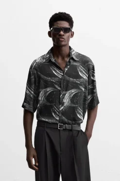 Best CAMISA ESTAMPADO ABSTRACTO Hombre Camisas