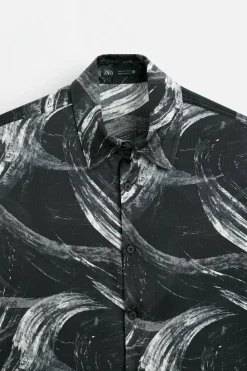 Best CAMISA ESTAMPADO ABSTRACTO Hombre Camisas