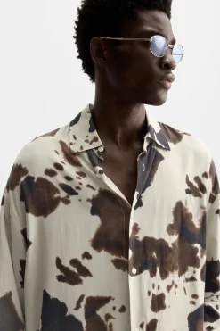 Online CAMISA ESTAMPADO ANIMAL Hombre Camisas