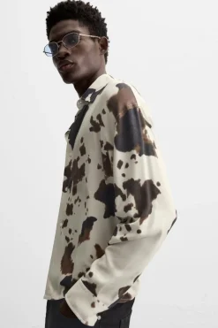 Online CAMISA ESTAMPADO ANIMAL Hombre Camisas