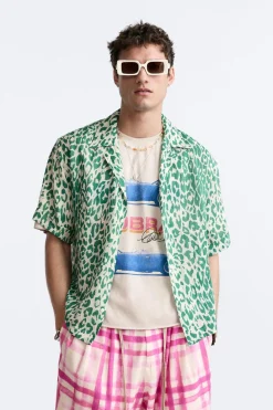 Sale CAMISA ESTAMPADO ANIMAL LIMITED EDITION Hombre Camisas