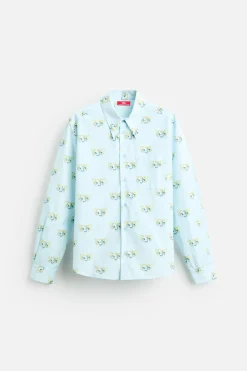 Fashion CAMISA ESTAMPADO ELEFANTE X HARRY LAMBERT Hombre Camisas