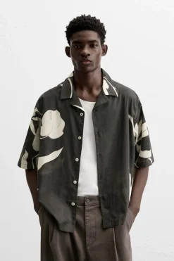 Sale CAMISA ESTAMPADO FLORAL Hombre Camisas