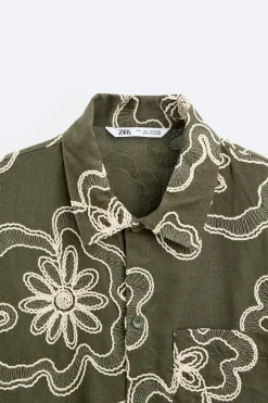 Fashion CAMISA ESTAMPADO FLORAL Hombre Camisas