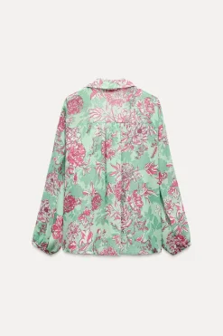 Outlet CAMISA ESTAMPADO FLORAL Mujer Camisas / Blusas