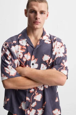 Outlet CAMISA ESTAMPADO FLORAL Hombre Camisas