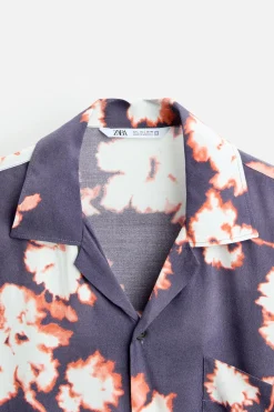 Outlet CAMISA ESTAMPADO FLORAL Hombre Camisas