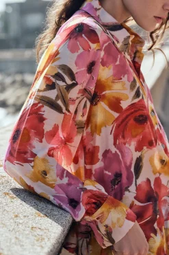 Clearance CAMISA ESTAMPADO FLORAL Mujer Camisas / Blusas